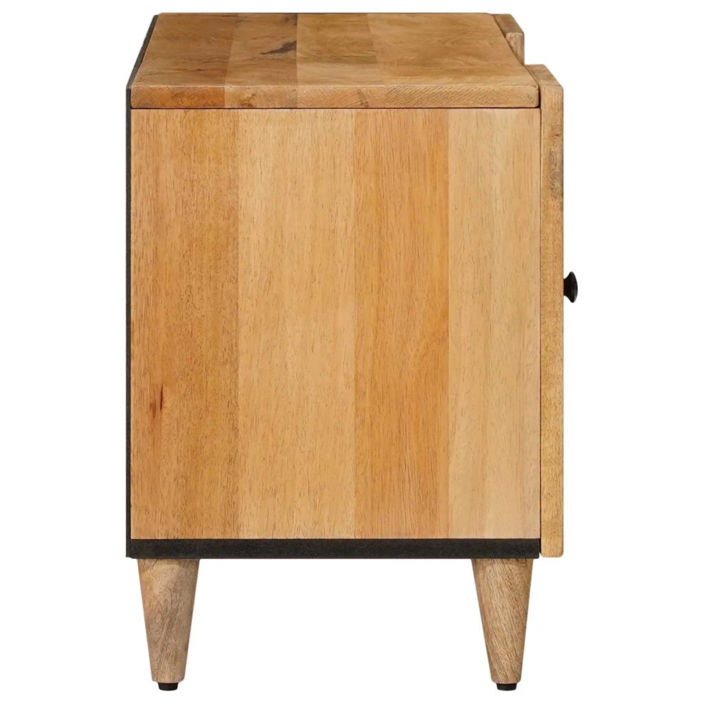 Mobile TV Naturale 105 x 33 x 46 cm Legno di mango massello 4018260