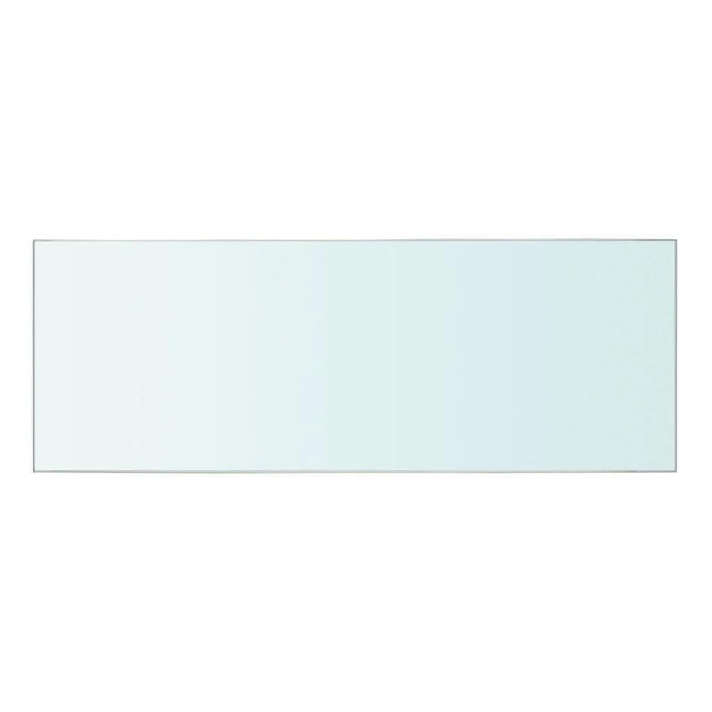 Pannello per mensola in vetro trasparente 40 x 12 cm 2702177/2