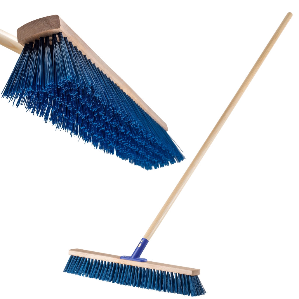 Scopa da giardino KADAX per spazzare strade e giardini, 60 cm