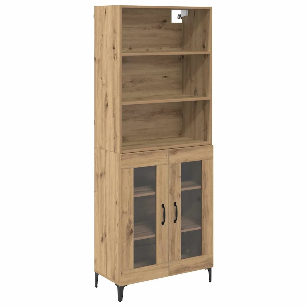 Credenza-Buffet-Armadio da cucina Rovere artigianale 69,5 x 34 x 180 cm 111971