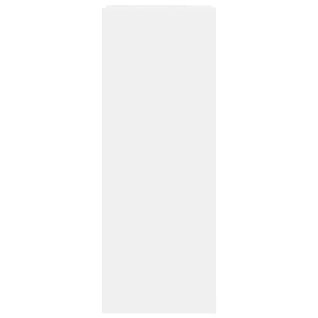 Scarpiera mobile contenitore per scarpe mobile per ingresso/corridoio/soggiorno 52 x 37,5 x 100 cm legno ingegnerizzato bianco 02_0021468