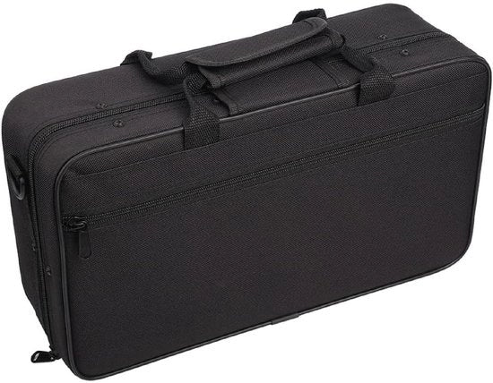 Borsa per clarinetto - Tela di oxford impermeabile - Tasca di stivaggio - Cinturino regolabile.