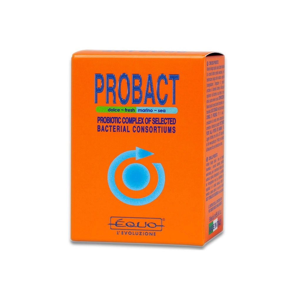 Equo ProBact Fiale Da 5ml - Attivatore Batterico Probiotico per Acqua Dolce e Marina Formato: 6 Fiale