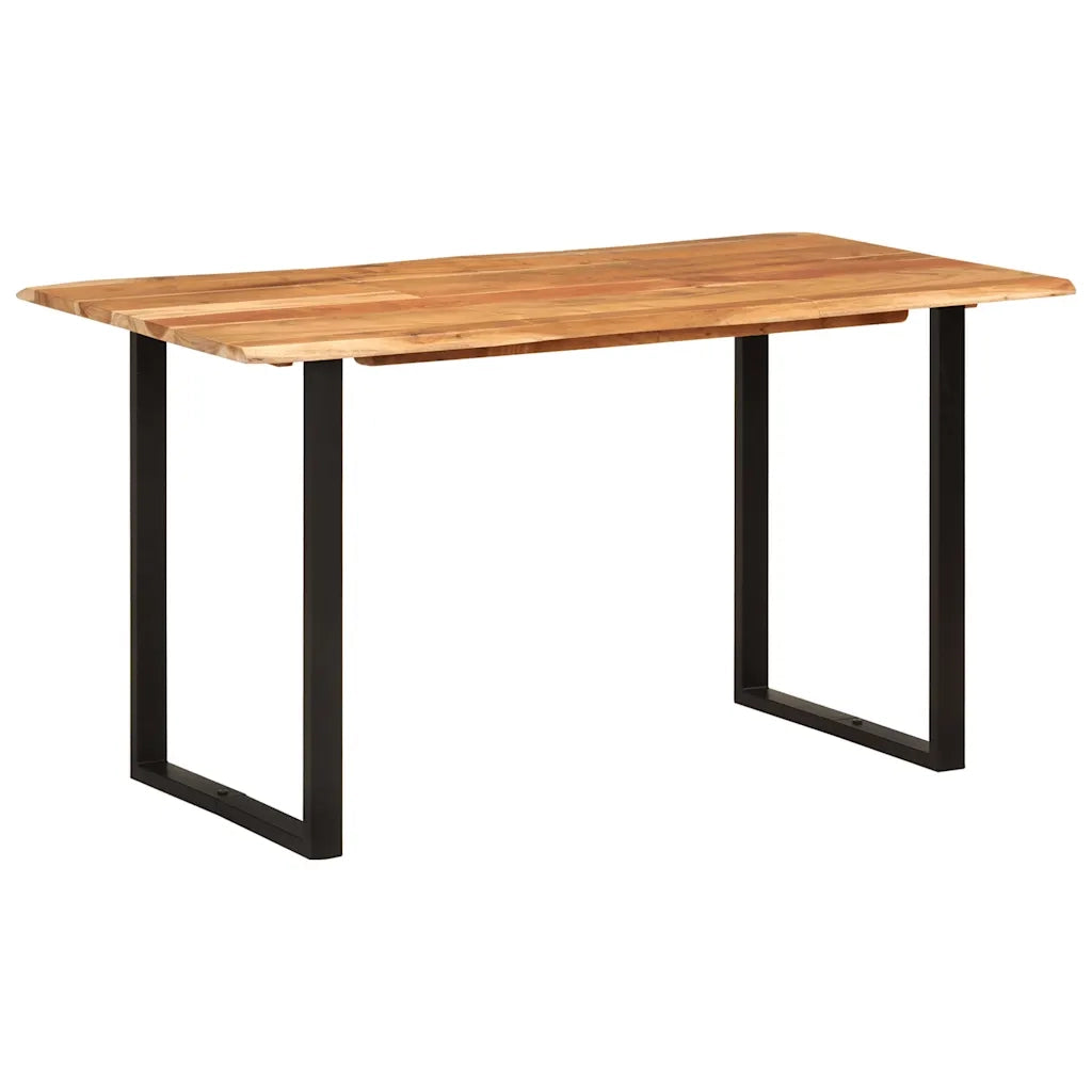 Tavolo da Pranzo | Tavolo da cucina 140x70x76 cm in Legno Massello di Acacia