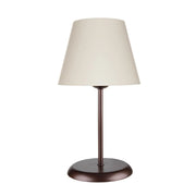 Lampada da tavolo in metallo e paralume  Elva ASZ1050