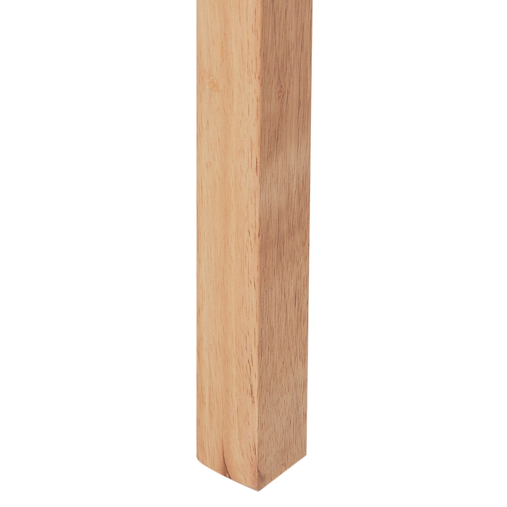 Set di 2 sedie da pranzo imbottite in marrone chiaro e beige chiaro stile tradizionale e classico