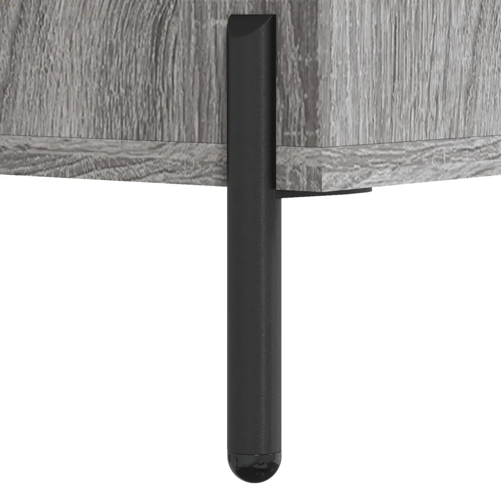 Scrivania | Tavolo da Ufficio Grigio Sonoma 140x50x75 cm in Legno Multistrato