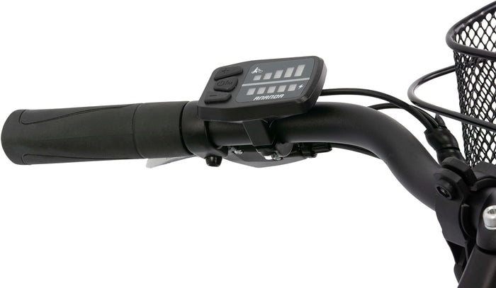 F.LLI SCHIANO E-MOON 28" bicicletta elettrica, da cittÃ  per adulti, unisex, con motore elettrico batteria sul portapa