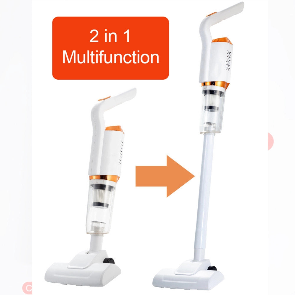 Trade Shop - Aspirapolvere Senza Filo 2in1 A Batteria Ricaricabile Aspira Polvere C Accessori -