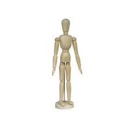 Trade Shop - Manichino 30 Cm Snodabile Uomo Male In Legno Belle Arti Mobili Per Disegno Allestimento Bozzetti -