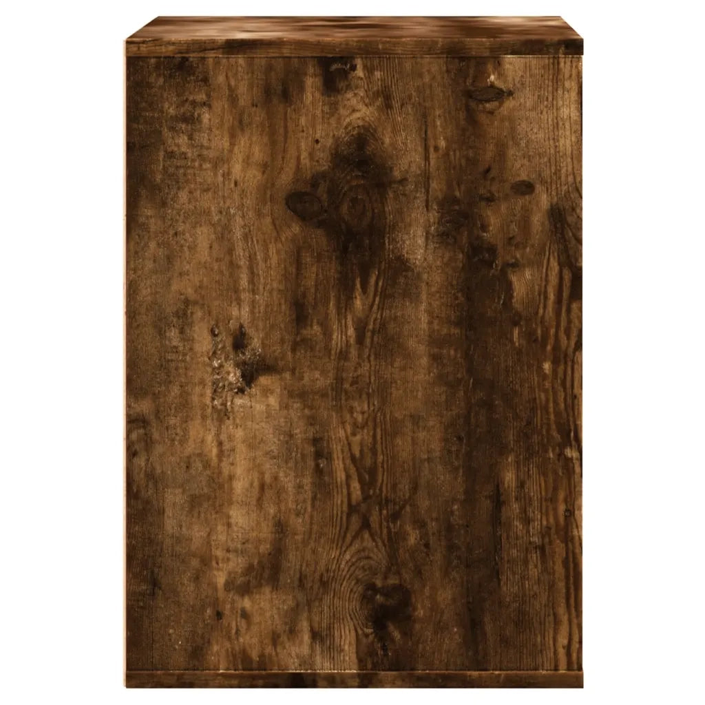 vidaXL Cassettiera Angolare Rovere Fumo 60x41x58cm Legno Multistrato