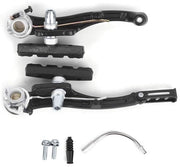 Blocco freno V per bicicletta - Lega di alluminio - 1 coppia/2 copie - 127 x 26 mm - Adatto per bicicletta 24"/26" - Fori di fissaggio per freno V - Freni per bicicletta
