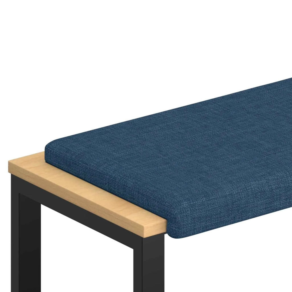 Cuscino per panchina Tessuto Blu Profondità 35 cm 42043170