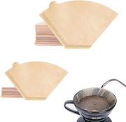 Filtro per caffè a forma V da 120 pezzi, filtro per caffè in carta da filtro - accessori filtro a mano