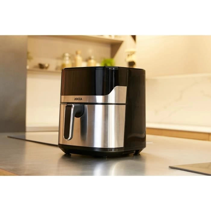 Friggitrice senza olio - JOCCA - 2192 - 6,5 L - 1600 W - 28 x 37 x 31,5 cm - Acciaio inossidabile