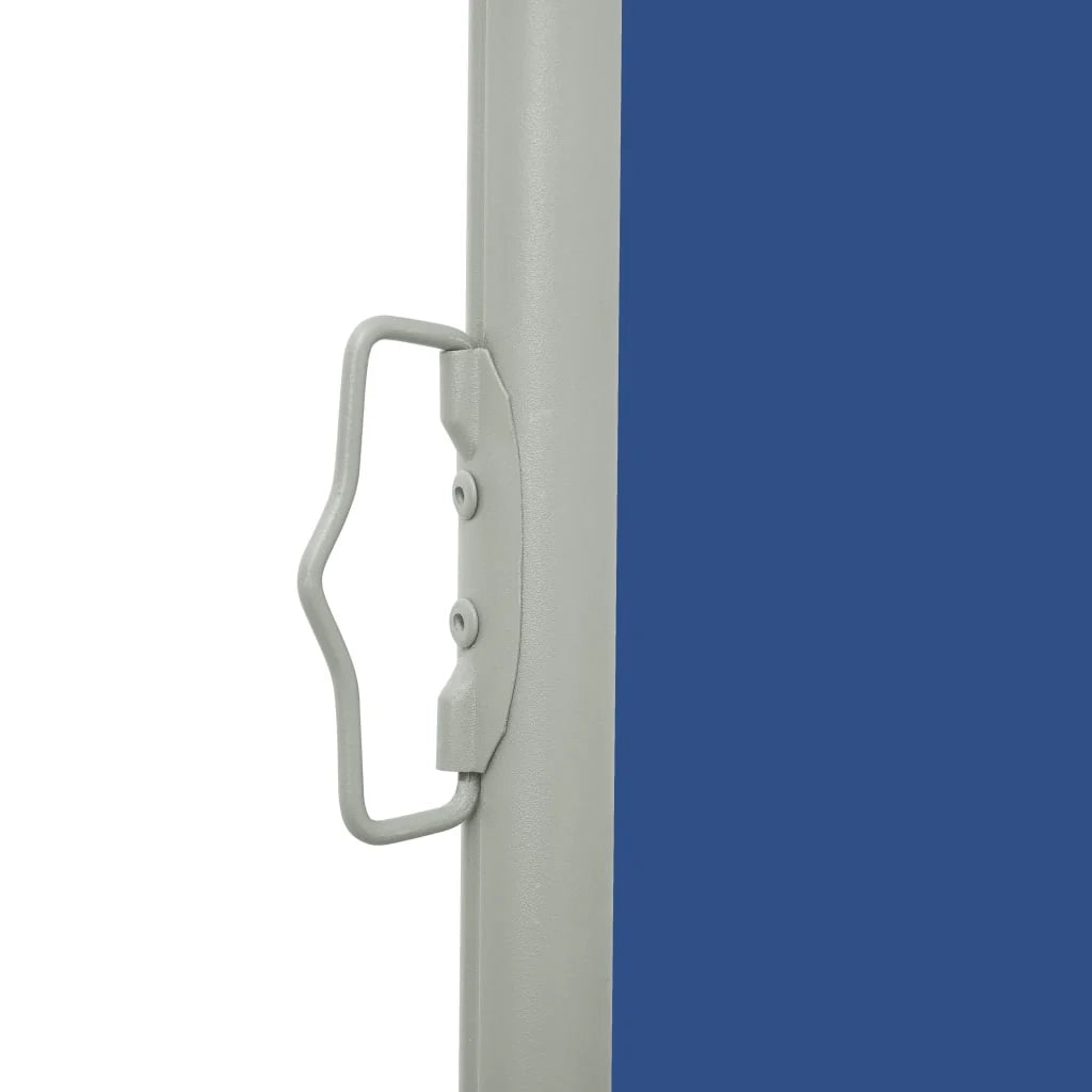 Tenda da sole laterale retrattile/schermo privacy per patio giardino terrazza balcone 140 x 500 cm blu 02_0007251