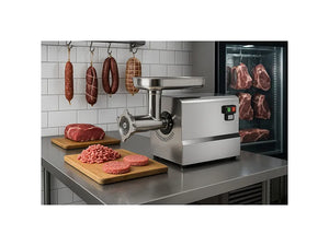 Tritacarne Reber N. 22 Elettrico 600W | Professionale INOX per Macelleria