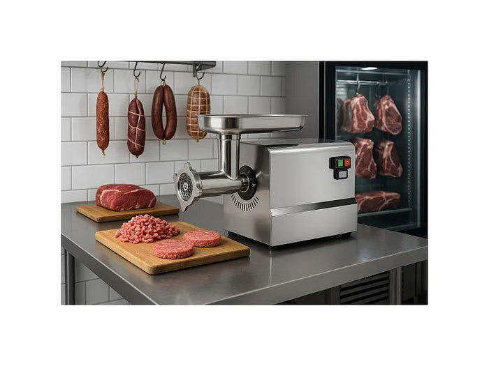 Tritacarne Reber N. 22 Elettrico 600W | Professionale INOX per Macelleria