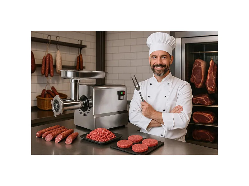 Tritacarne Reber N. 12 Elettrico 600W INOX | Macinazione Pro per Casa