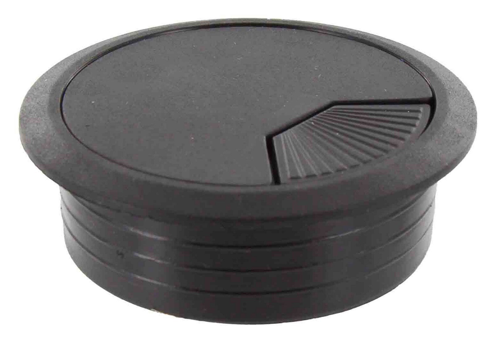 bocchetta passacavi d 60 mm plastica nero cod:ferx.31933