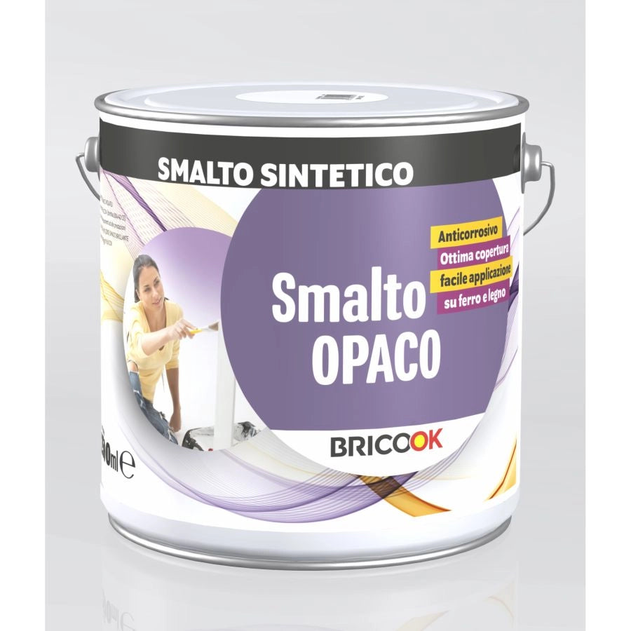 SMALTO OPACO GRIGIO ML 2000
