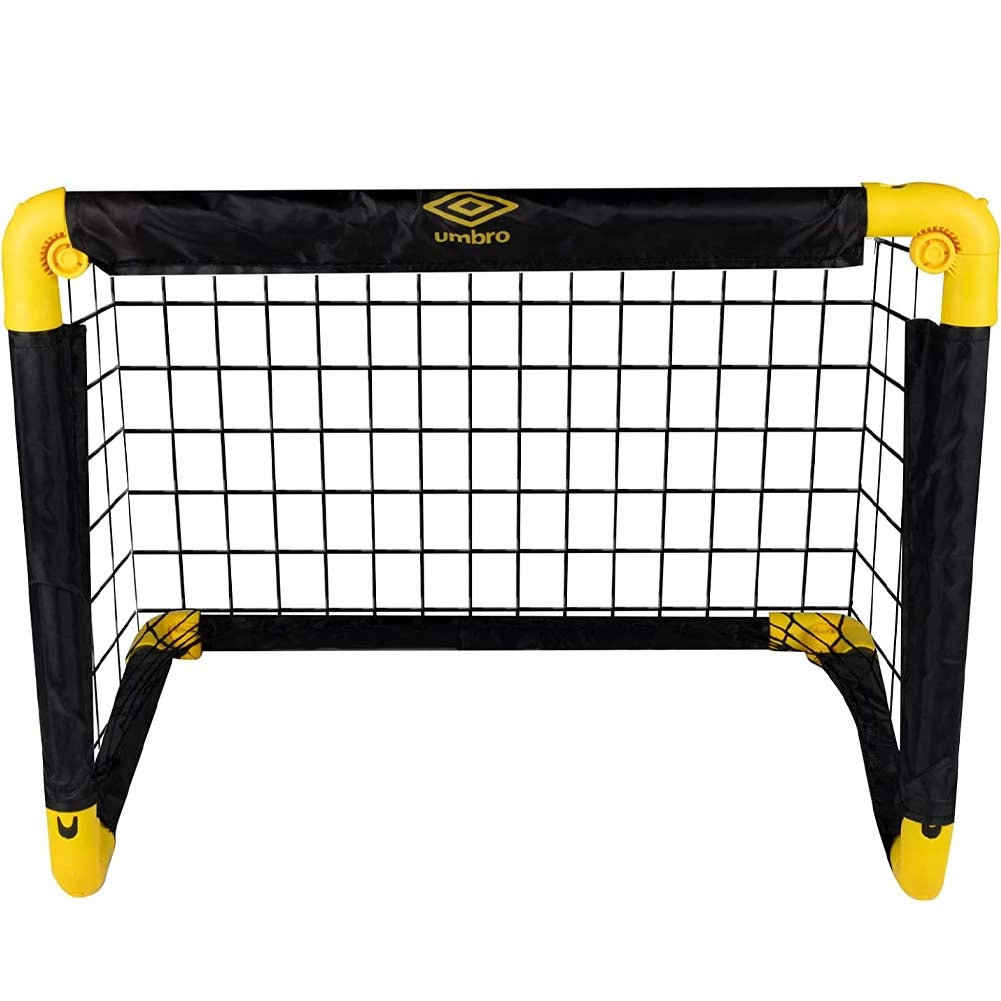 Set da 2 Porte da Calcio Portatili Adulti e Bambini Sport Dimensioni 55x44x44 cm