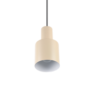Lampada a sospensione, metallo, beige, 12x150x12 cm, Agudo