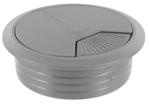 bocchetta passacavi d 60 mm plastica grigio cod:ferx.31941