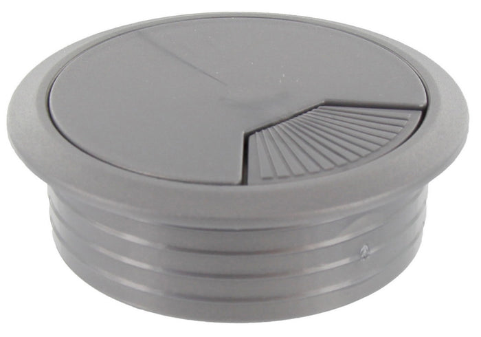 bocchetta passacavi d 60 mm plastica grigio cod:ferx.31941