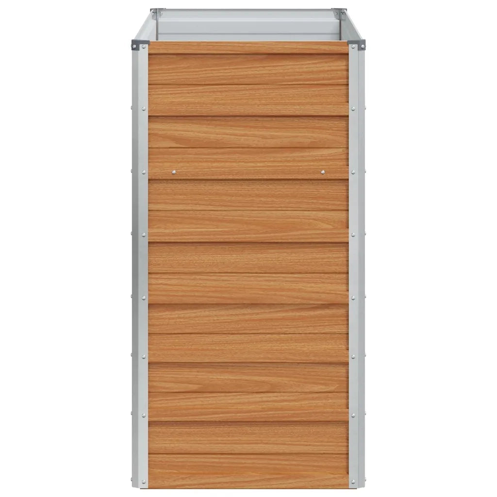 Letto rialzato da giardino Marrone Chiaro 100 x 40 x 77 cm