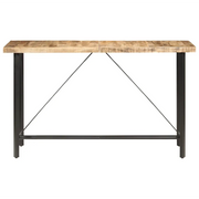 Tavolo da Bar 180x70x107 cm in Legno Ruvido di Mango 286613