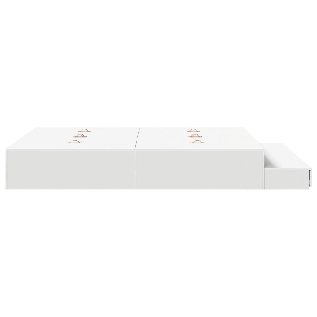 Struttura Letto Contenitore Bianco 160x200 cm