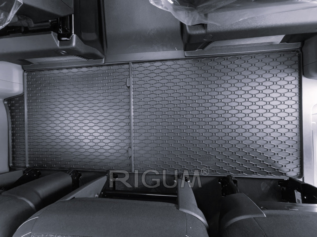 RIGUM906486 - SECONDA FILA per  Ford Transit Custom 9 posti dal 2024-, VW Transporter T7 Caravelle dal 2025-