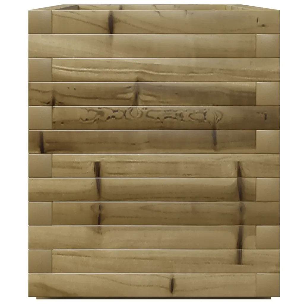Fioriera da Giardino 70x40x49,5 cm in Legno di Pino Impregnato