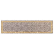Runner in Moquette | Runner Tappeto MARSA Grigio 100 x 400 cm Poliestere e PVC