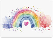 Inviti di Festa Adattabili da 12 con Tema Arcobaleno