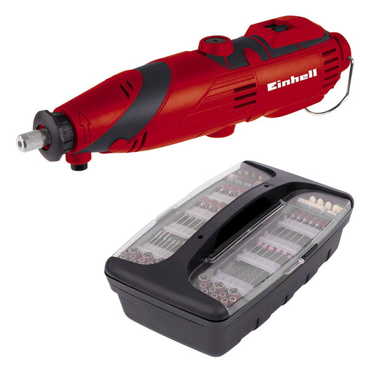 Smerigliatrice a Stelo Einhell TC-MG 135 E con Valigetta e 189 Accessori