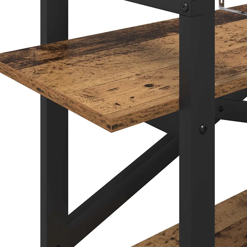 Libreria Legno vecchio 100 x 33,5 x 64 cm Legno multistrato 883956