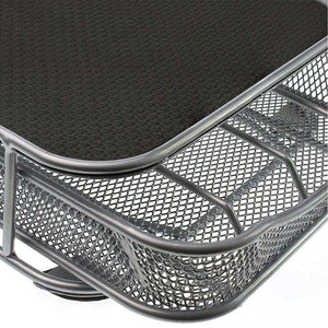 Contenitore Cassetto Porta Cialde Capsule Caffe' Metallo Estraibile Lungo Silver