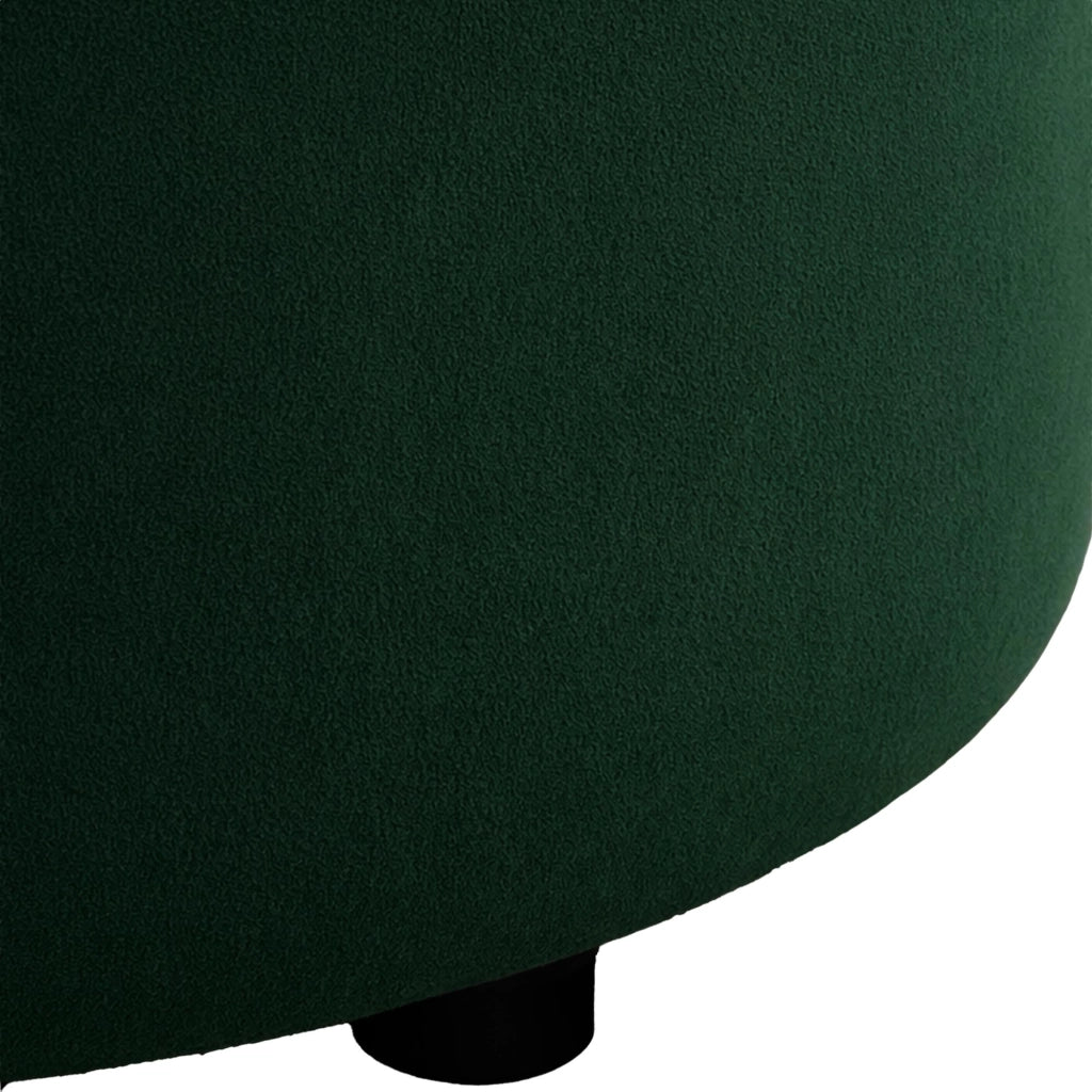 Pouf Contenitore Pantin In Velluto verde