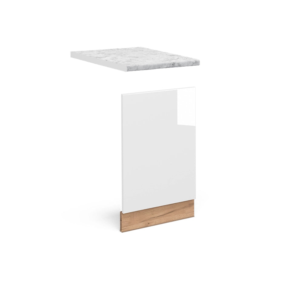 Vicco Pannello frontale Bianco lucido 45 cm , PL Marmo