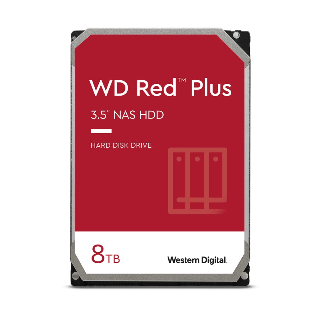 Wd red plus 3 5p 128mb 8tb (dk) - WD80EFPX