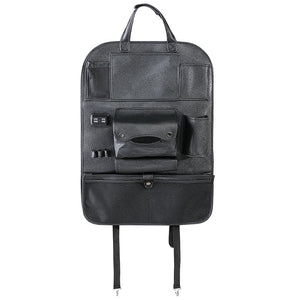 Organizer Schienale Sedile Auto Organizzatore con Porte USB e Tasche Portatutto