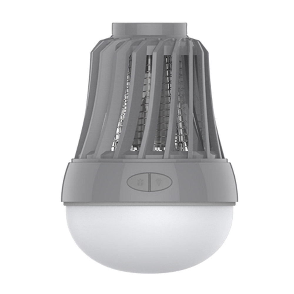 Zanzariera Elettrica Torcia Lampada LED da Campeggio Anti Zanzare Batteria AAA