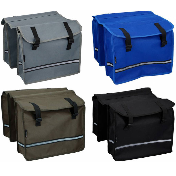 Borse Laterali Posteriori Bicicletta Borsa Doppia Porta Oggetti Bici Dunlop