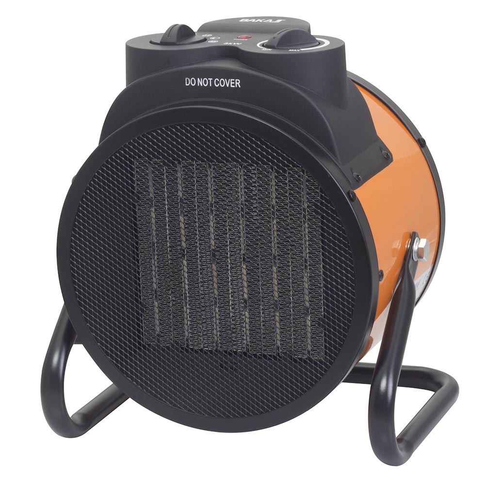 Stufa Elettrica Elementi Ceramica Termoventilatore Soffiante Industriale 2000W