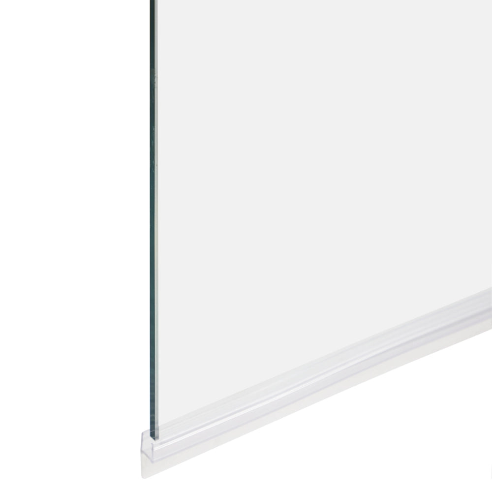 Schermo Doccia Vasca Vetro Temperato Oro con Alluminio 140 x 70 cm Regolabile Minimalista