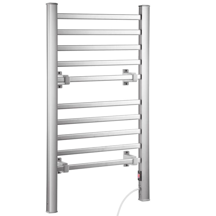 Scaldasalviette Termoarredo Elettrico Bagno 2in1 Asciugabiancheria 10 Elementi