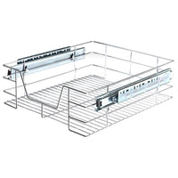 Set 2 Cassetti Cassetto Telescopico Cucina 60cm Cestello Estraibile Salvaspazio
