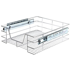 Set 2 Cassetti Cassetto Telescopico Cucina 60cm Cestello Estraibile Salvaspazio